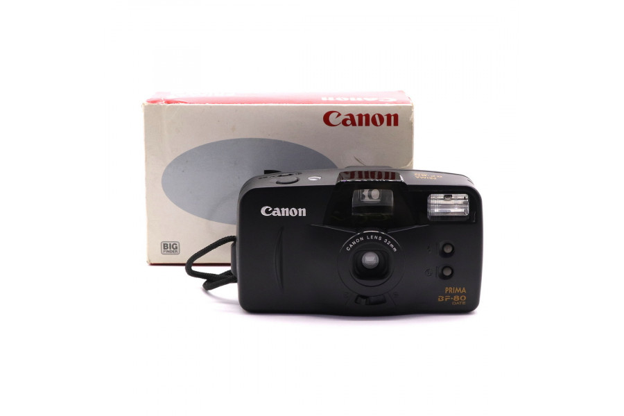 Винтажная камера Canon Prima BF-80 Date в упаковке