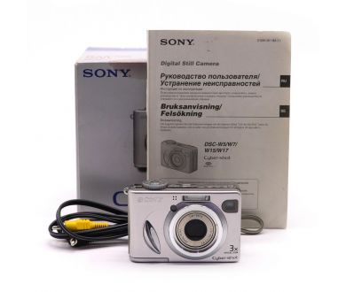 Фотокамера Sony Cyber-shot DSC-W5 в упаковке