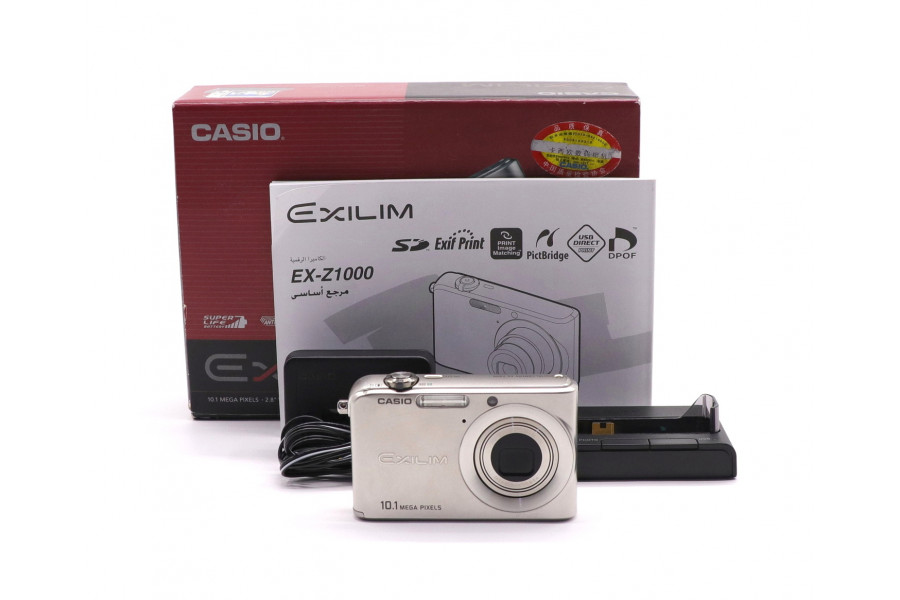 Фотокамера Casio Exilim EX-Z1000 в упаковке