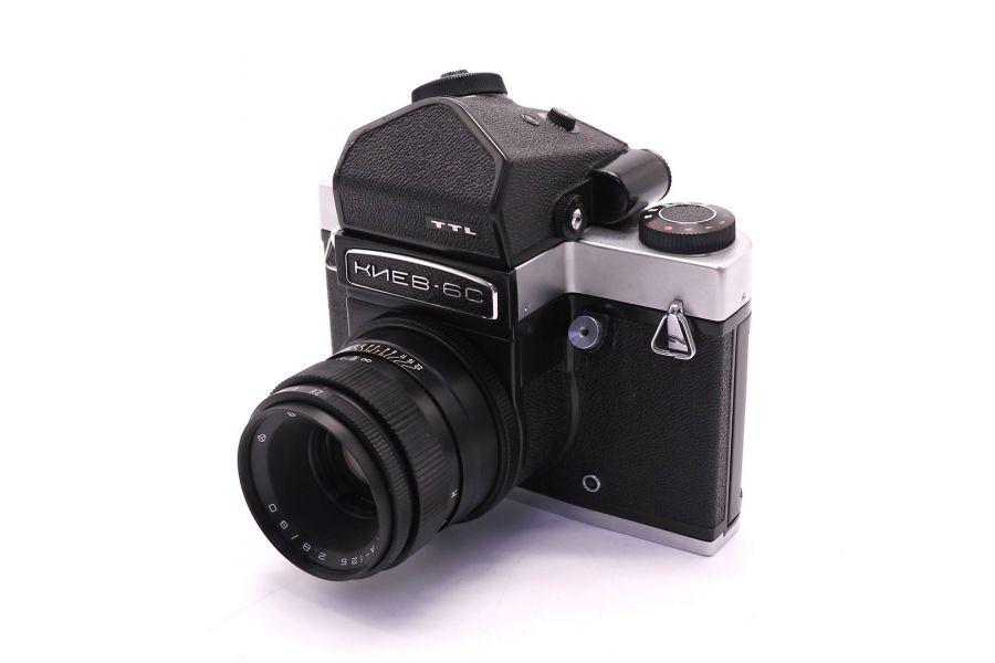 Фотоаппарат Киев 6С + Вега-12Б (1979 г.)