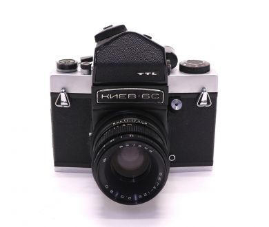 Фотоаппарат Киев 6С + Вега-12Б (1979 г.)