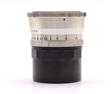 Объектив Юпитер-12 П 2.8/35 М39 silver КМЗ (СССР)