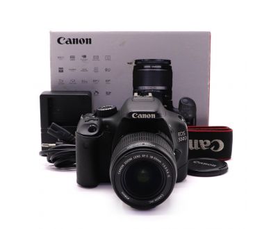 Canon EOS 550D kit в упаковке (пробег 42235 кадров)