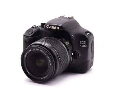 Canon EOS 550D kit в упаковке (пробег 42235 кадров)