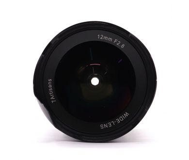 Объектив 7Artisans 12mm f/2.8 Micro 4/3 в упаковке