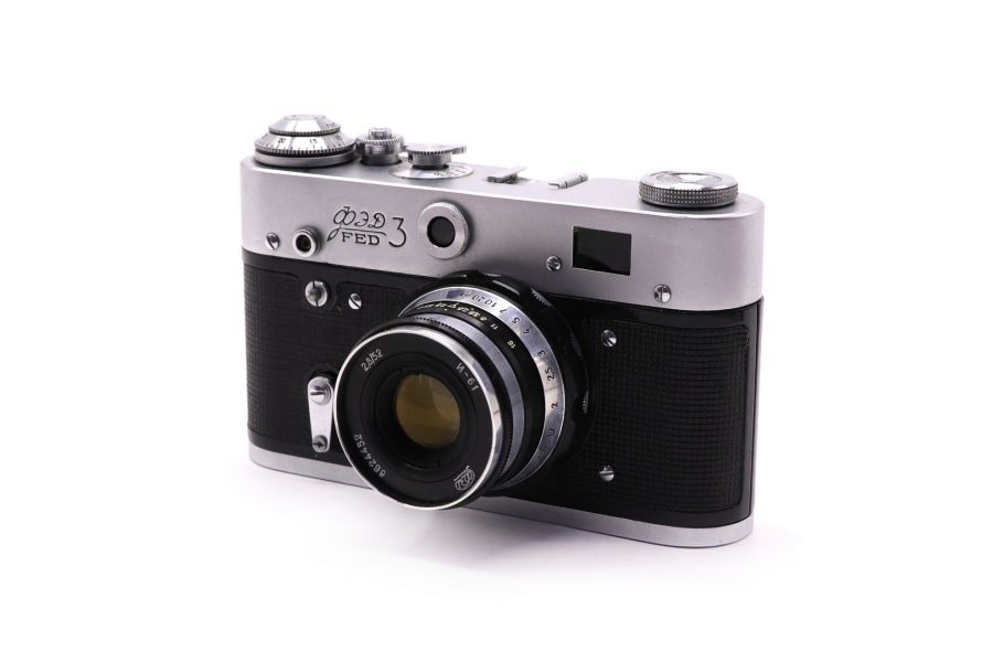 Фотоаппарат советский Фэд 3 + Индустар-61