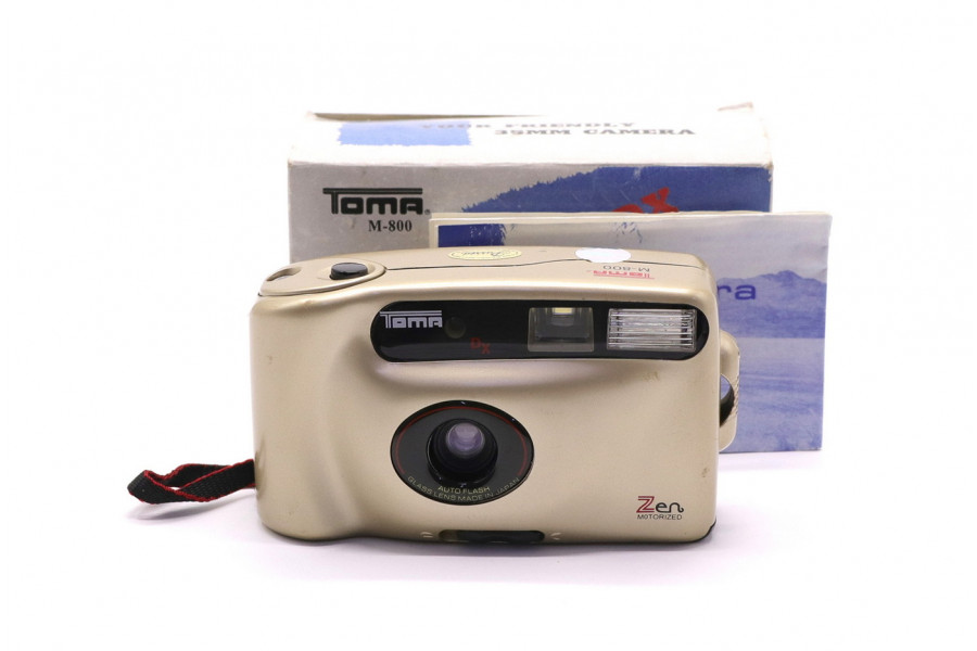 Фотокамера аналоговая Toma M-800 gold в упаковке