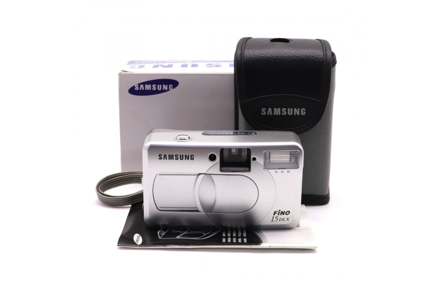 Плёночная камера Samsung Fino 15 DLX в упаковке