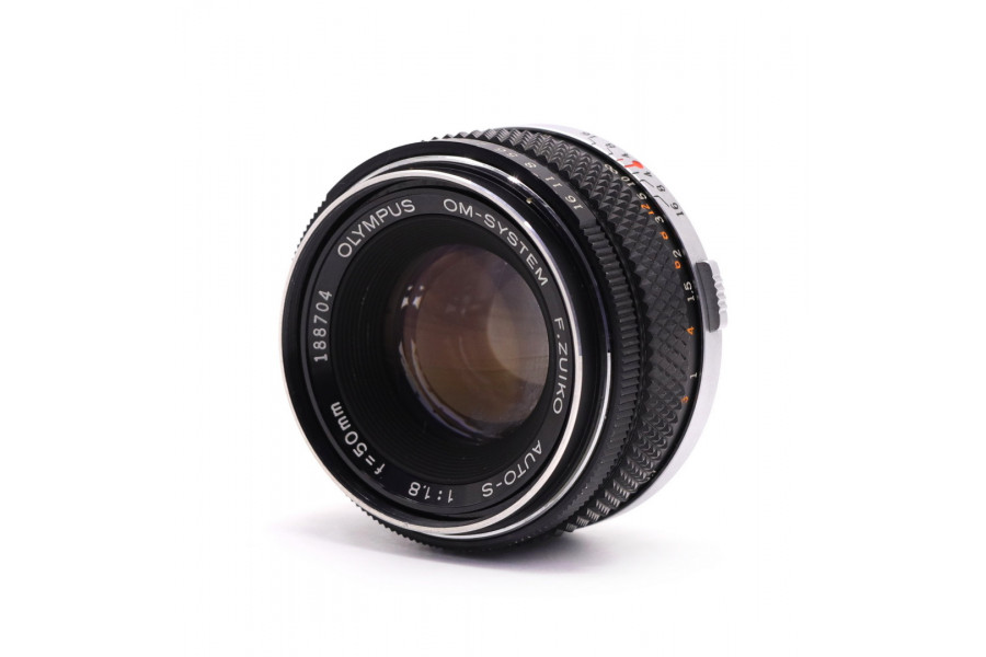 Объектив Olympus OM-System F.Zuiko Auto-S 50mm f/1,8 (Япония)