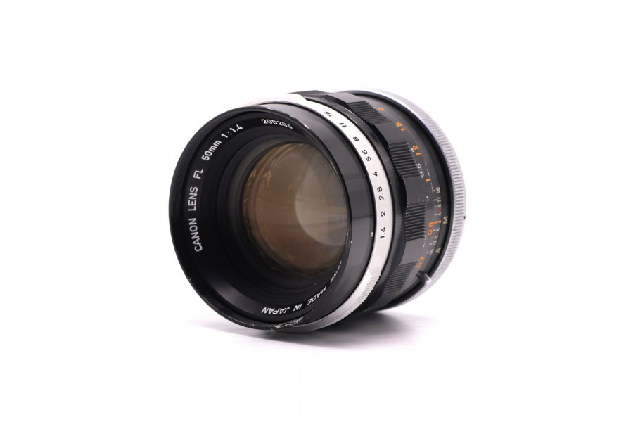 Светосильный объектив Canon FL 50mm f/1.4