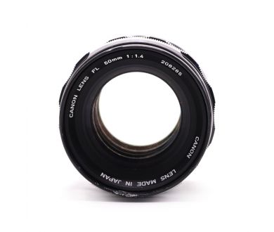 Светосильный объектив Canon FL 50mm f/1.4