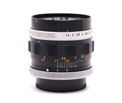 Светосильный объектив Canon FL 50mm f/1.4