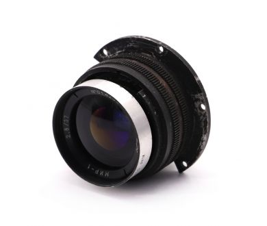 Объектив Мир-1 2.8/37 silver GPB технический