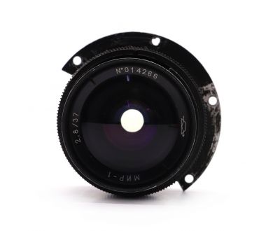 Объектив Мир-1 2.8/37 silver GPB технический