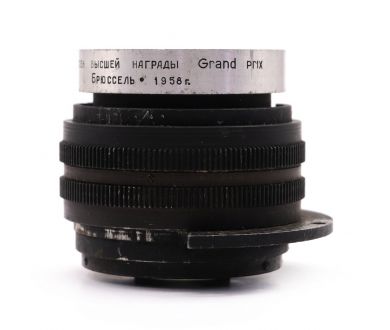 Объектив Мир-1 2.8/37 silver GPB технический