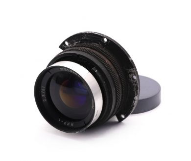 Объектив Мир-1 2.8/37 silver GPB технический