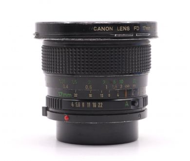 Сверхширокоугольных объектив Canon FD 17mm f/4