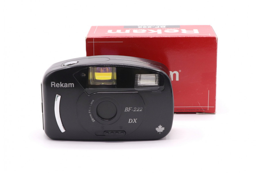 Компактная камера Rekam BF-222 black в упаковке