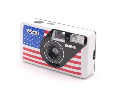 Компактная плёночная фотокамера Konica U-Mini USA