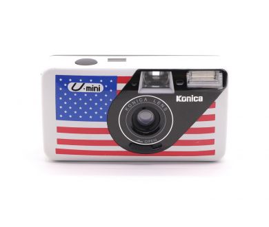 Компактная плёночная фотокамера Konica U-Mini USA