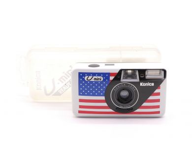 Компактная плёночная фотокамера Konica U-Mini USA