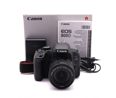 Камера Canon EOS 800D kit в упаковке (пробег 43895 кадров)
