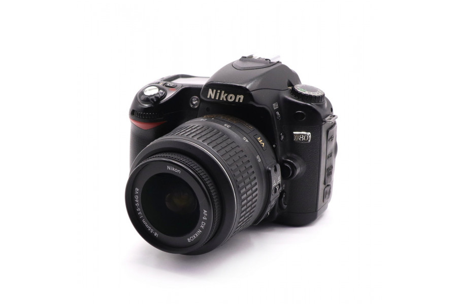 Фотоаппарат Nikon D80 kit (пробег 1800 кадров)