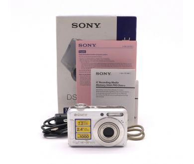 Фотоаппарат Sony Cyber-shot DSC-S700 в упаковке