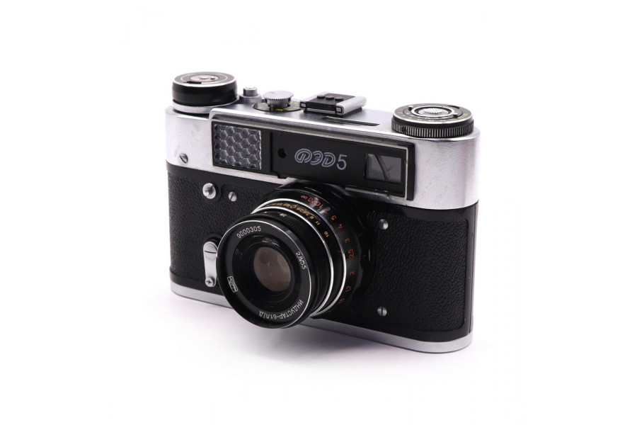 Фотоаппарат Фэд 5С + Индустар-61л/д (СССР)