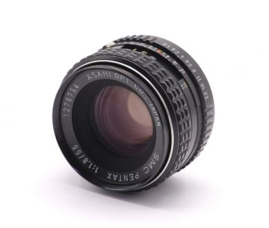 Мануальный объектив Pentax SMC 55mm f/1.8