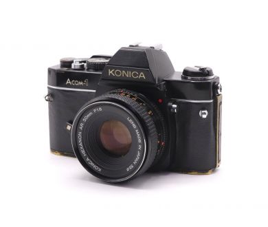 Зеркальная плёночная камера Konica Acom-1 kit