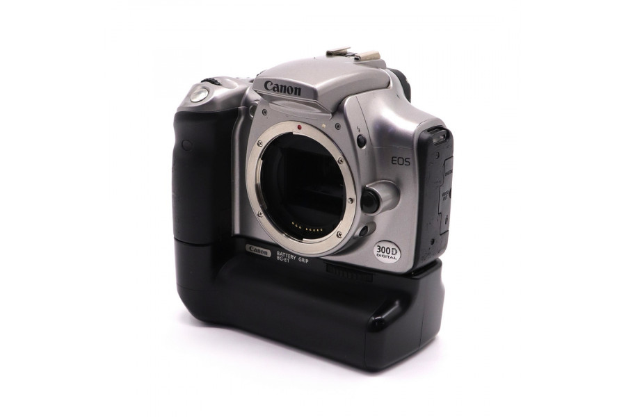 Камера Canon EOS 300D body + батарейная ручка BG-E1