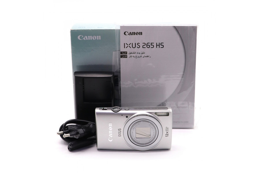 Компактный фотоаппарат Canon IXUS 265 HS в упаковке