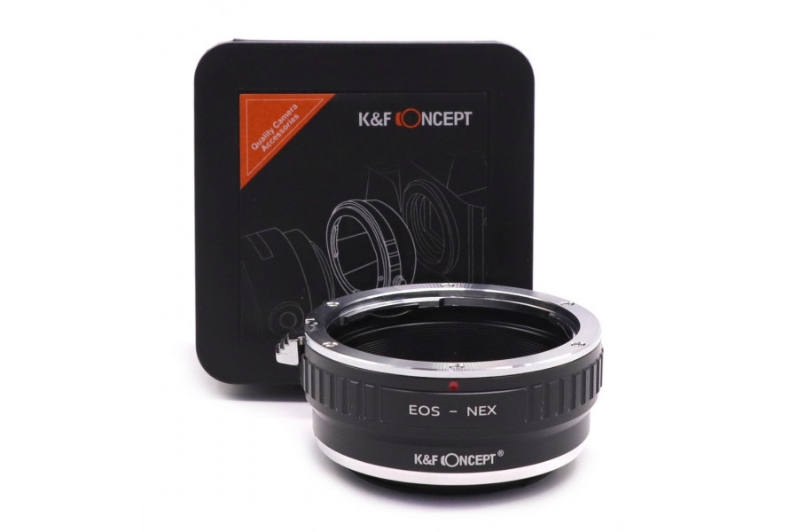 Адаптер Canon EOS - Sony Nex / Sony E K&F Concept