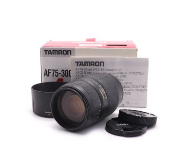 Tamron AF 75-300mm f/4-5.6 LD TELE-MACRO (f/3.9) в упаковке
