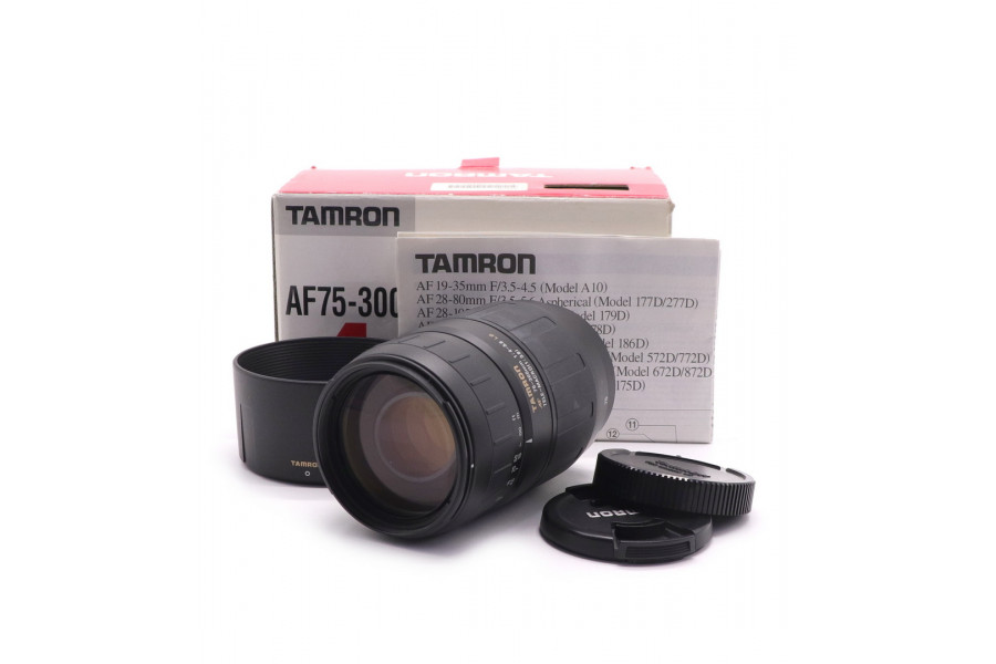 Tamron AF 75-300mm f/4-5.6 LD TELE-MACRO (f/3.9) в упаковке