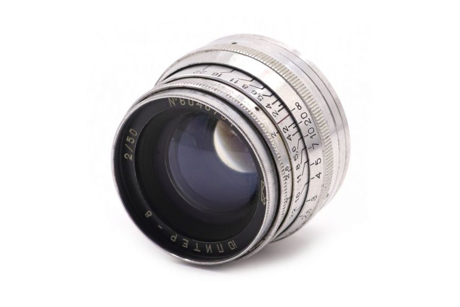 Светосильный объектив Юпитер-8 2/50 М39 (СССР)