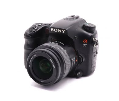 Фотокамера Sony A77 kit (пробег 34165 кадров)