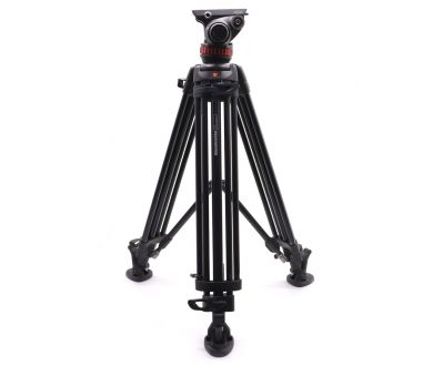 Штатив Manfrotto 546B + голова Manfrotto MVH502A