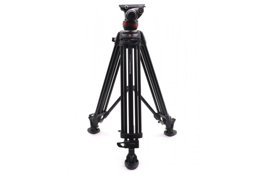 Штатив Manfrotto 546B + голова Manfrotto MVH502A