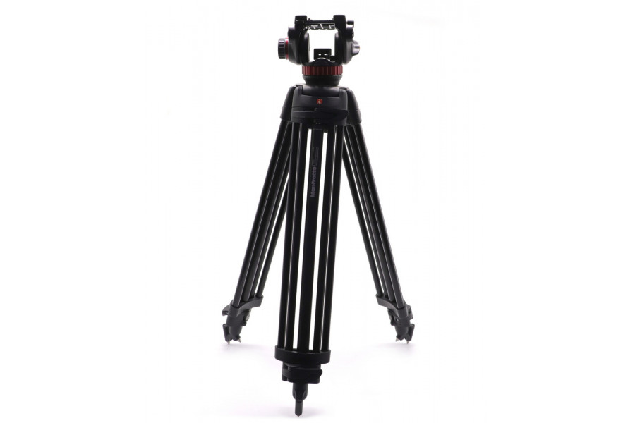 Профессиональный штатив Manfrotto 546B + голова Manfrotto MVH502A