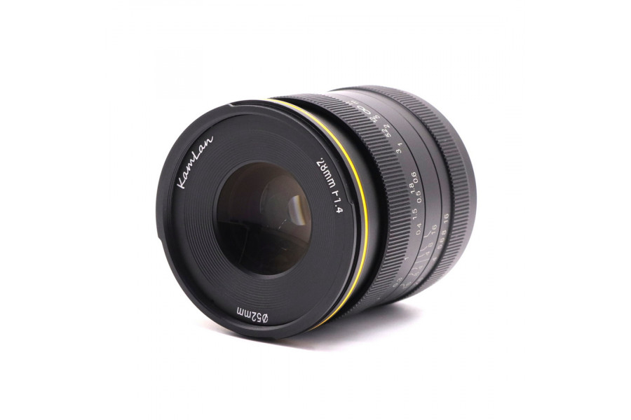 Светосильный объектив KamLan 28mm f/1.4 Micro 4/3