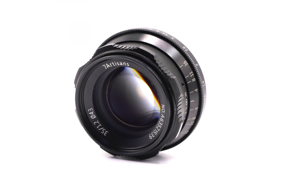Объектив 7Artisans 35mm f/1.2 for Micro 4/3 black