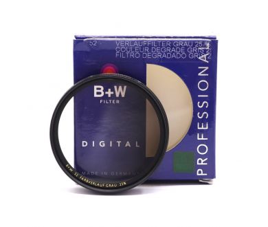 Светофильтр B+W 52 Farbverlauf Grau 25% в упаковке