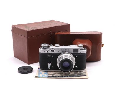 Плёночный фотоаппарат Фэд 2 + Индустар-26м в упаковке