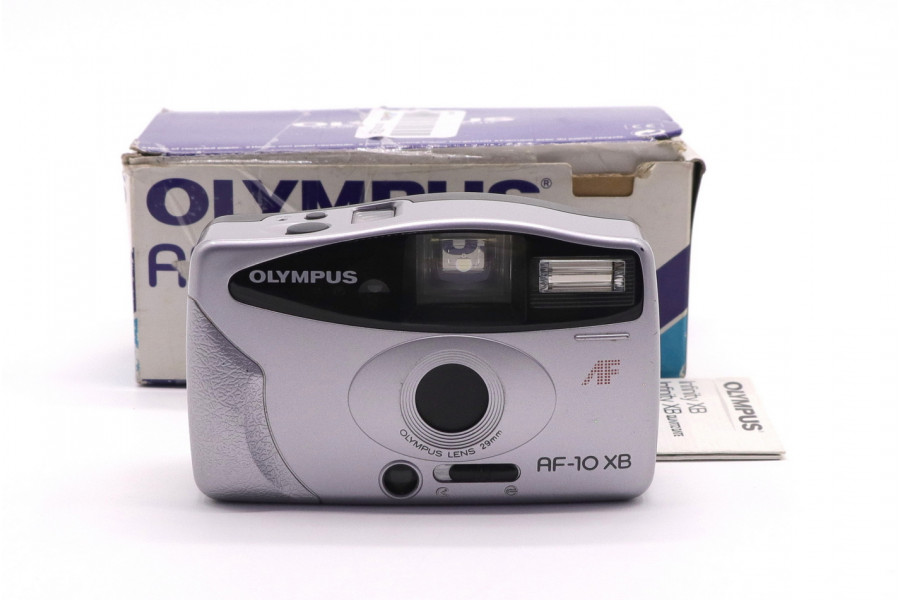 Плёночный фотоаппарат Olympus AF-10 XB в упаковке