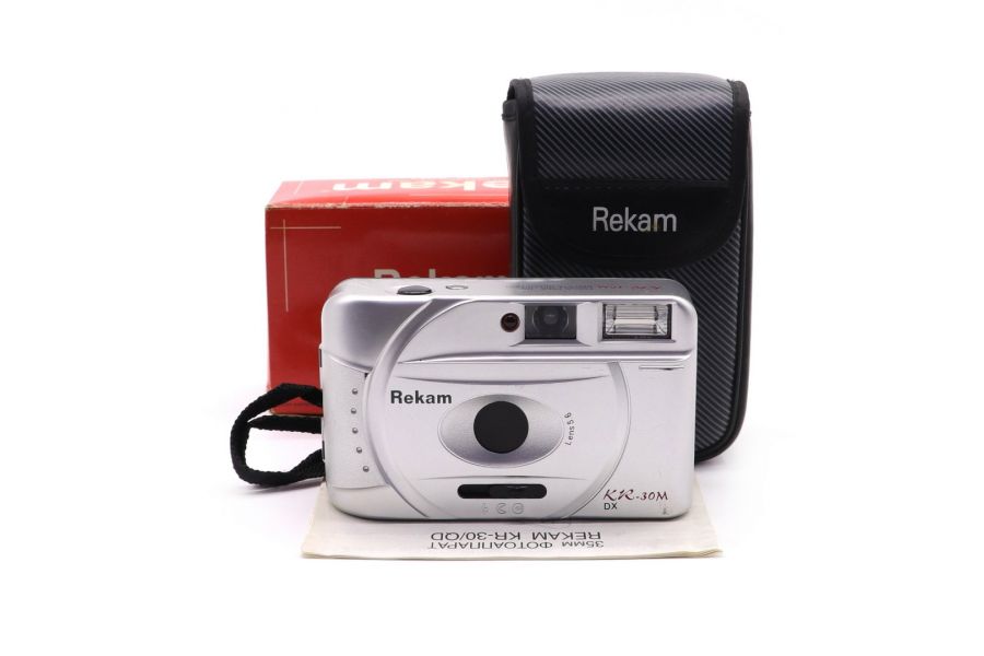 Фотоаппарат компактный Rekam KR-30M в упаковке