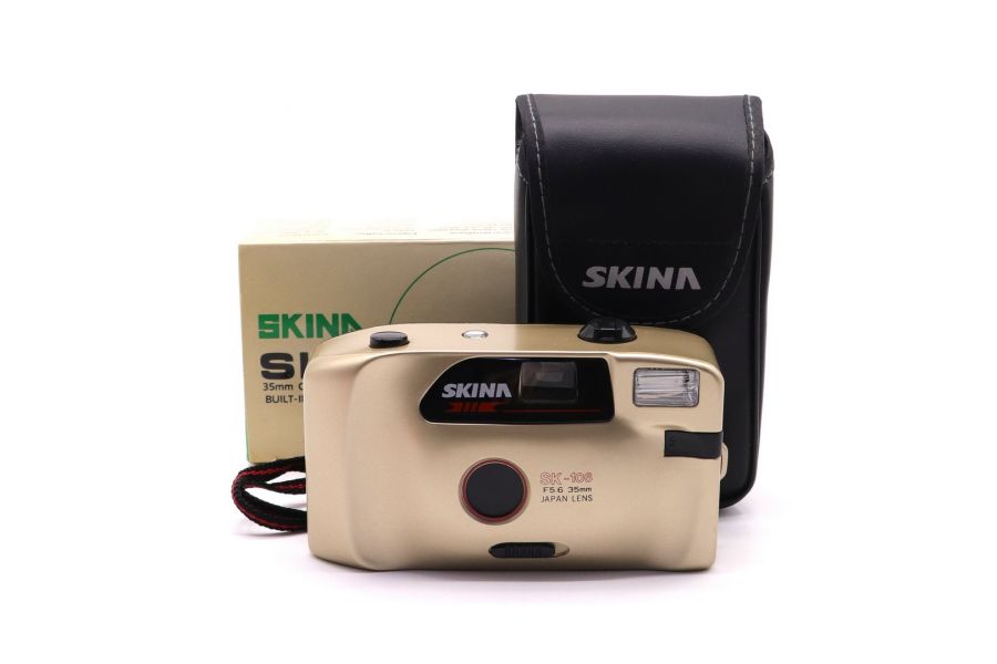 Плёночная камера Skina SK-106 gold в упаковке