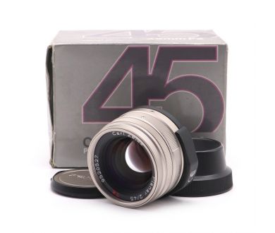 Объектив Carl Zeiss Planar 2/45 T* для Contax G в упаковке