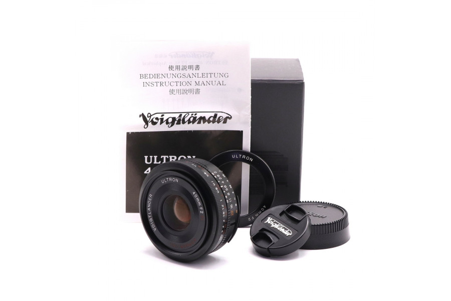 Voigtlander Ultron 40mm f/2 SL II в упаковке